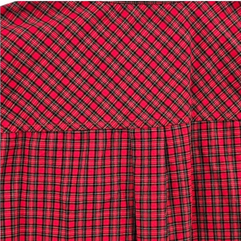 J Crew Women's Size 6 Gali Embellished Plaid Boy Shirt